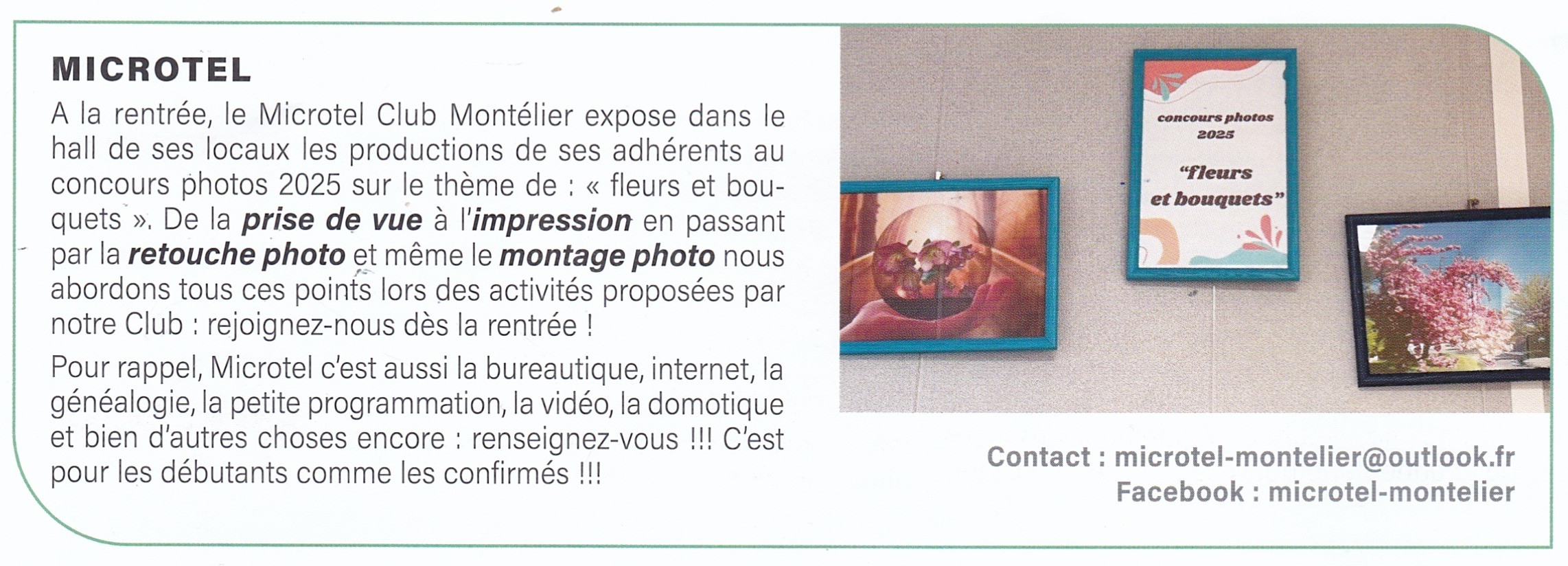 Montelier Info Octobre 2025